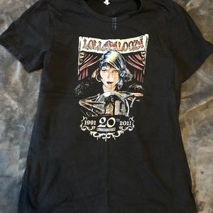 Lollapalooza 20th anniversary tee